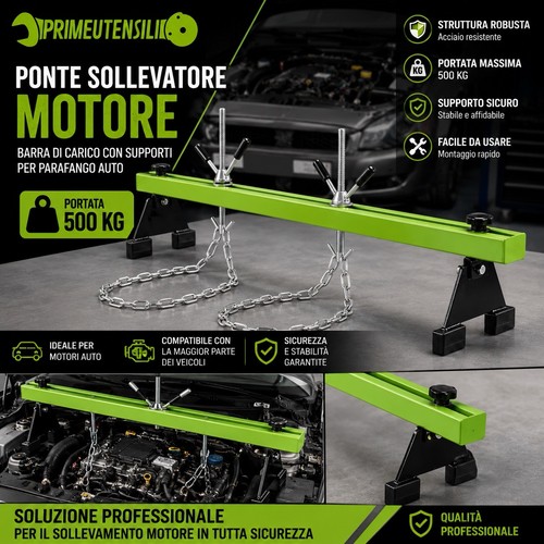 Ponte sollevatore motore barra - motore,