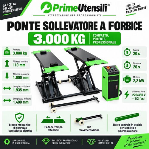 Ponte sollevatore forbice - sollevatore, a